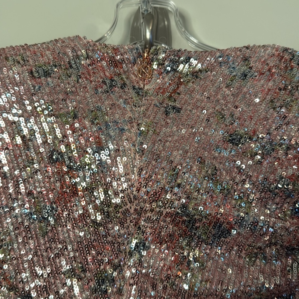 Nookie Forever Long Sleeve Sequin Mini Dress - Picture 7 of 10